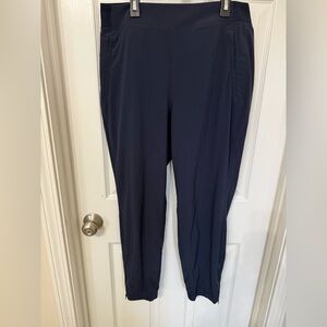 Athleta Brooklyn Ankle Pants Sz 8 w/ side ankle zippers